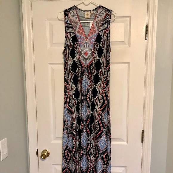 Alkamy BOHO Maxi Dress - NWT - Spring & Summer - Picture 4 of 9